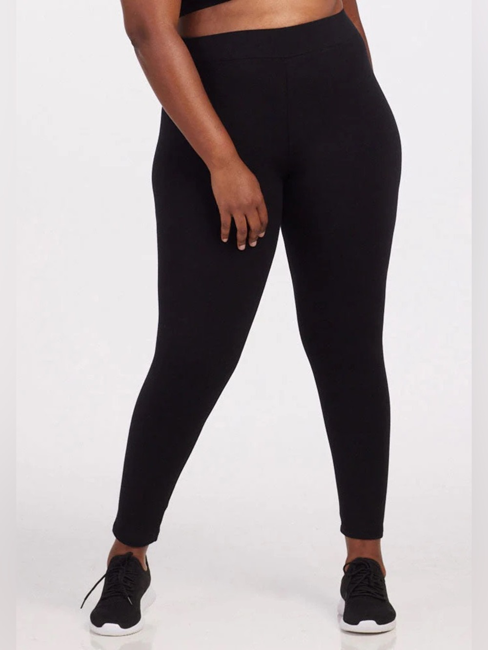 Woolx Stella Tall Solid Black Merino Wool High Rise Leggings Women’s Size XL